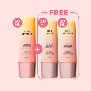 [9.9] ซื้อกันแดด 50 ml แถมฟรี กันแดด 50 ml + UV Adapt 7ml (x2) (คละสูตรได้) [VIP]