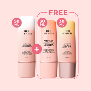 [9.9] ซื้อกันแดด 50 ml แถมฟรี กันแดด 50 ml + UV Adapt 7ml (x2) (คละสูตรได้) [VIP]