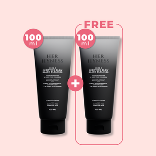 [PAYDAY] BUY 1 GET 1 FREE! - 2-IN-1 Purifying Glow Black Cleanser 100ml [VIP]