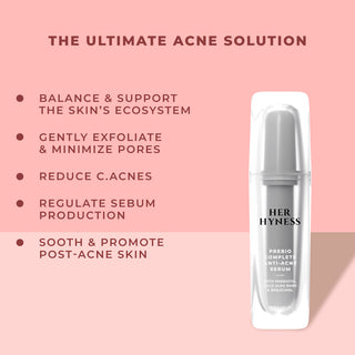 [Clear & Glow Set 4] Prebio Complete Anti-Acne Serum 30 ml + Anti-Acne Foam 100 ml + 3D Power Acne Clear Gel 12 ml