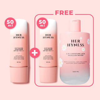 [6.6] BUY 1 GET 2 FREE! -  Sunscreen 50 ml + Sunscreen 50 ml + Micellar 500 ml [VIP]