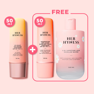 [6.6] BUY 1 GET 2 FREE! -  Sunscreen 50 ml + Sunscreen 50 ml + Micellar 500 ml [VIP]