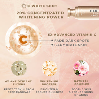 Double Ampoule C White + Youth Shot 30 ml