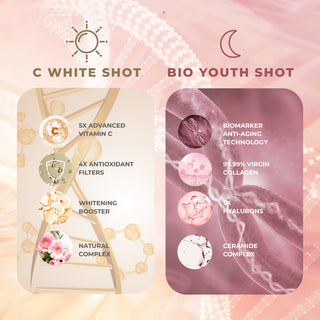 Double Ampoule C White + Youth Shot 30 ml