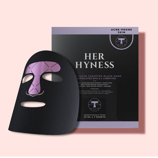 Hyper Clear Targeted Black Mask Box (7 Sheets) [VIP]