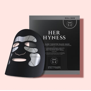 Hyper Glow Targeted Black Mask Box (7 Sheets) [VIP]