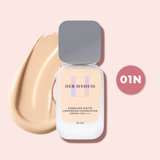 Poreless Matte Longwear Foundation SPF50+ PA++++ 32 ml