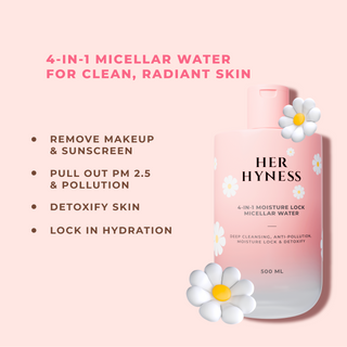 4-in-1 Moisture Lock Micellar Water 500 ml