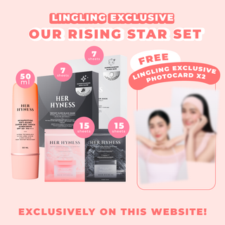 [Nov Edition #09-10 - Limited during 16-30 Nov!] Lingling Website Exclusive Rising Star Set with 2 Photocards