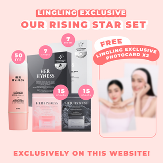 [Nov Edition #09-10 - Limited during 16-30 Nov!] Lingling Website Exclusive Rising Star Set with 2 Photocards