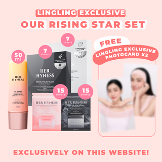 [Nov Edition #09-10 - Limited during 16-30 Nov!] Lingling Website Exclusive Rising Star Set with 2 Photocards
