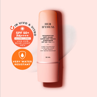 Hexapeptide Anti-Aging Super Dry Touch Sunscreen SPF 50+ PA++++ 30 ml