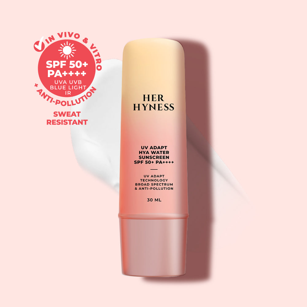 UV Adapt Hya Water Sunscreen SPF 50+ PA++++ 30 ml – Her Hyness