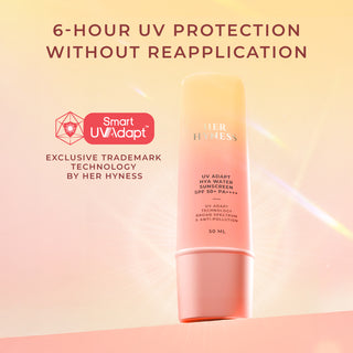 [ซื้อ 1 แถม 1] UV Adapt Hya Water Sunscreen SPF 50+ PA++++ 50 ml
