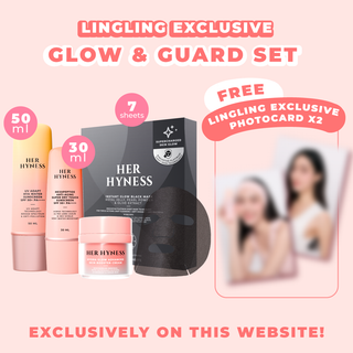 [August Edition #03-04 - ถึง 31 ส.ค. 68 เท่านั้น!] Lingling Website Exclusive Glow & Guard Set with 2 Photocards