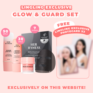 [August Edition #03-04 - ถึง 31 ส.ค. 68 เท่านั้น!] Lingling Website Exclusive Glow & Guard Set with 2 Photocards