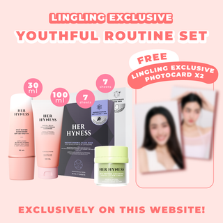 [Sep Edition #05-06 - Limited until 30 Sep!] Lingling Website Exclusive Youthful Routine Set with 2 Photocards