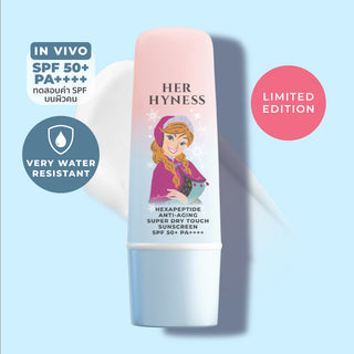 [FROZEN COLLECTION] HER HYNESS HEXAPEPTIDE ANTI-AGING SUPER DRY TOUCH SUNSCREEN SPF 50+ PA++++ 30ML