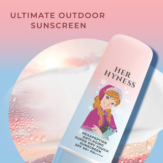 [FROZEN COLLECTION] HER HYNESS HEXAPEPTIDE ANTI-AGING SUPER DRY TOUCH SUNSCREEN SPF 50+ PA++++ 30ML