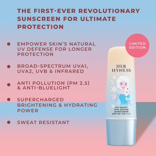 [FROZEN COLLECTION] HER HYNESS UV ADAPT HYA WATER SUNSCREEN SPF 50+ PA++++ 30ML