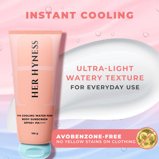 Hya Cooling Water PDRN Body Sunscreen SPF 50+ PA++++ 150 g