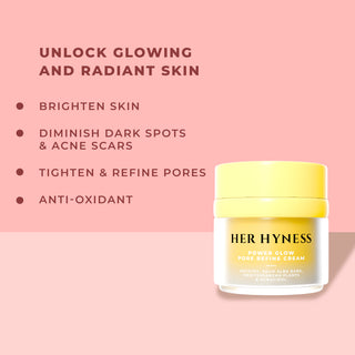 [Clear & Glow Set 1] Power Glow Pore Refine Serum 30 ml + Power Glow Pore Refine Cream 30 ml