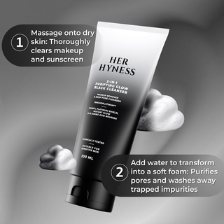 2-IN-1 Purifying Glow Black Cleanser 100ml