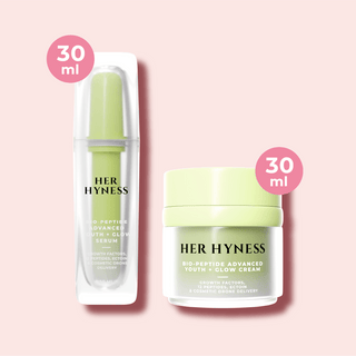 [Anti-Aging Set 4] Bio-Peptide Advanced Youth + Glow Serum 30 ml + Bio-Peptide Advanced Youth + Glow Cream 30 ml